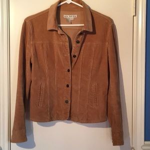 A.M.I. Corduroy Tan Jacket Size S